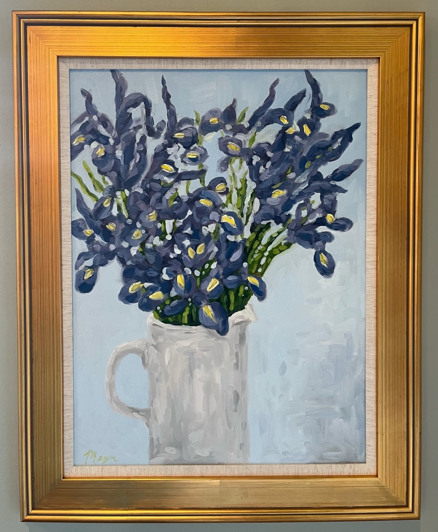 “Irises” 18x24