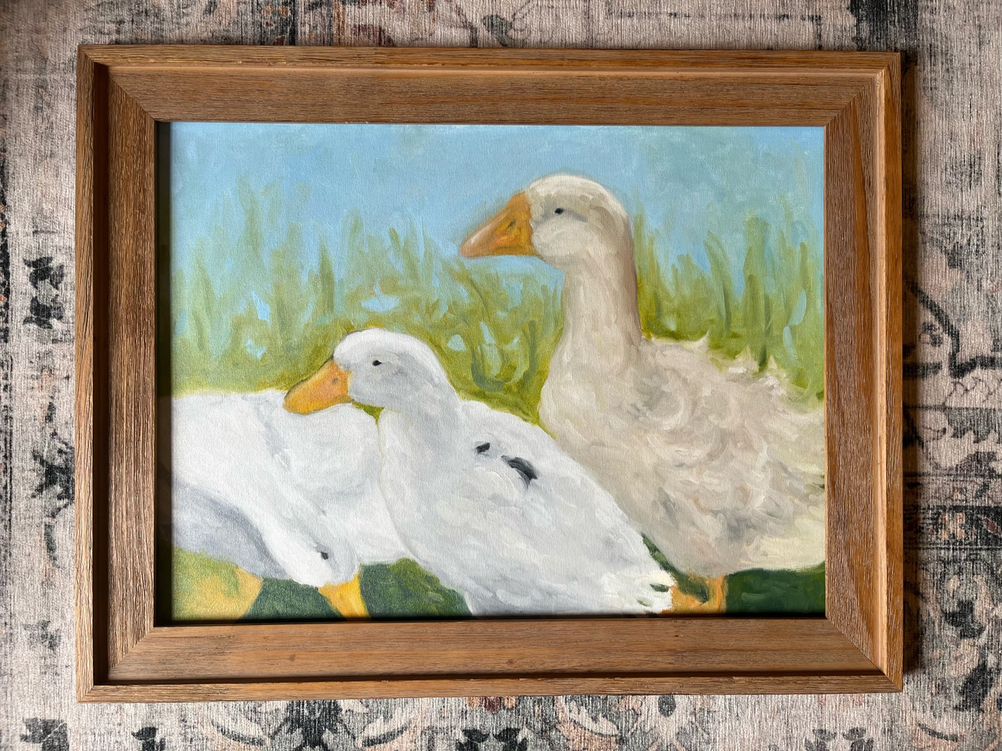 “Duck, Duck, Goose” 18x24